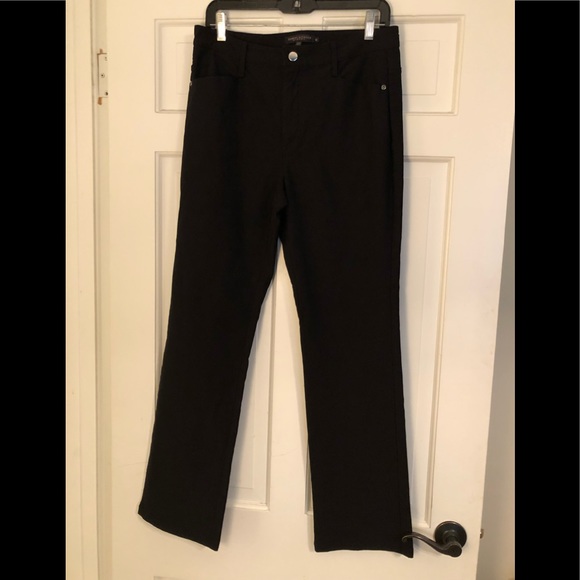 Robert Kitchen Canada black pants- 10 - Picture 1 of 4